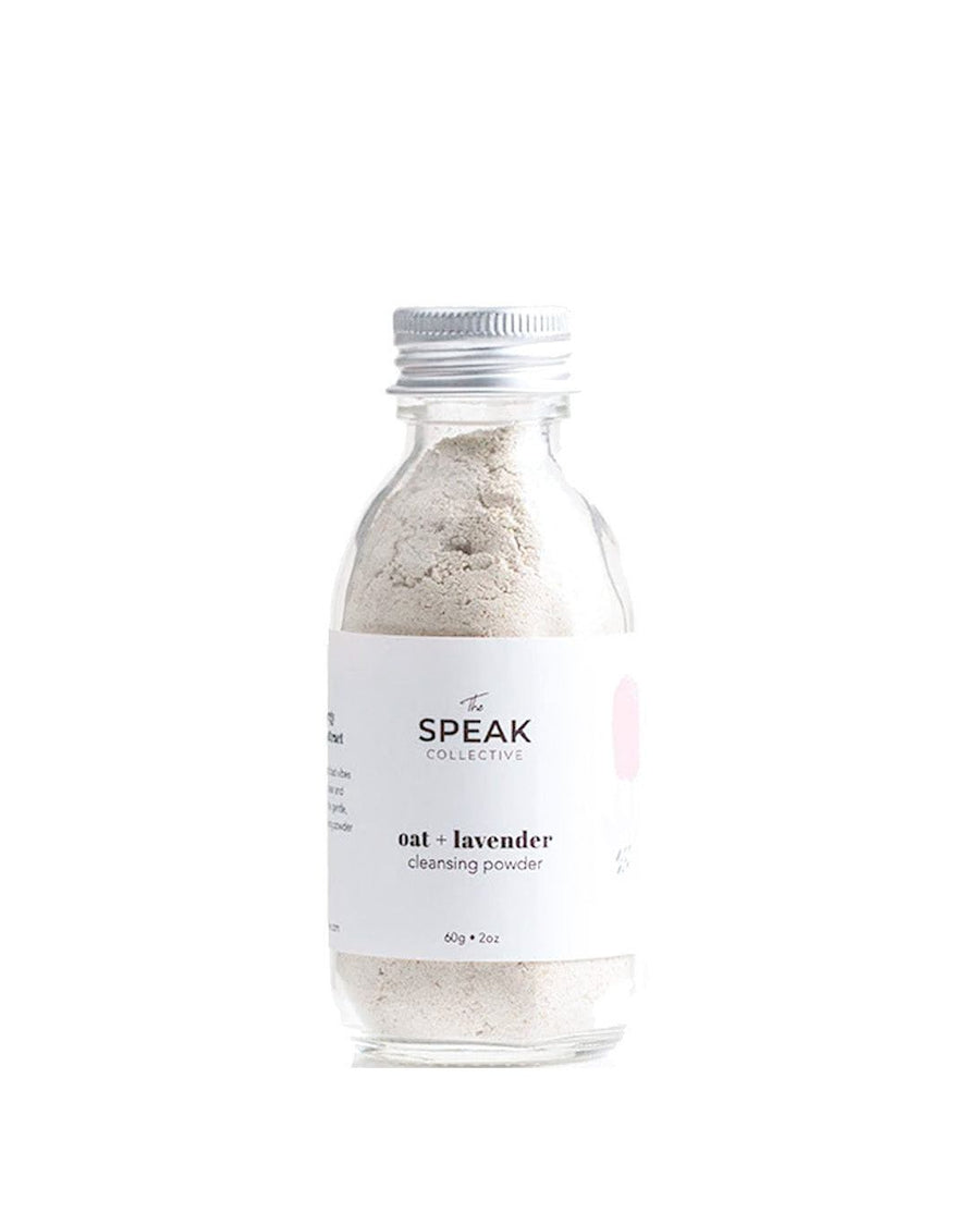 THE SPEAK COLLECTIVE Oat + Lavender Cleansing Powder
